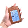 Customized PU Card Holder with Coin Compartment